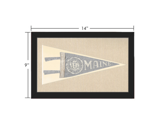 Vintage University of Maine Pennant