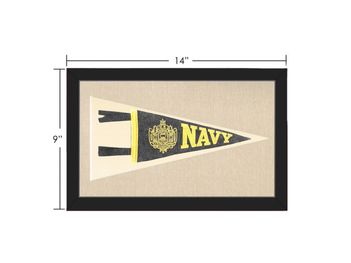 Vintage Navy Pennant
