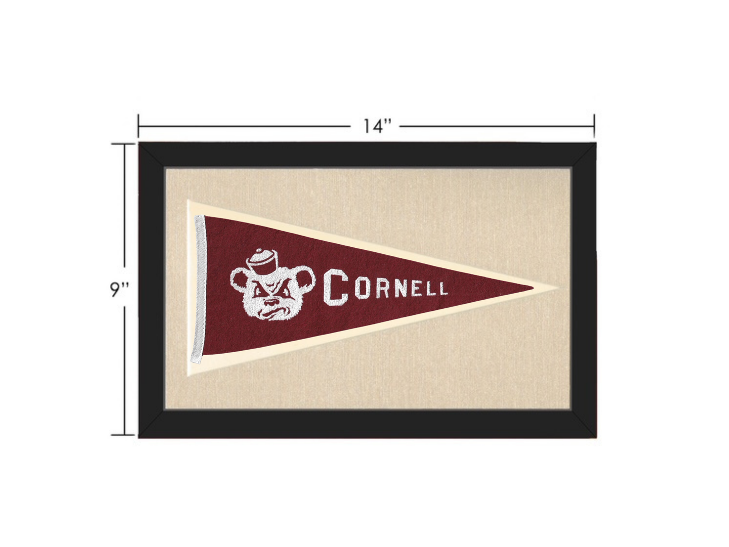 Vintage Cornell Pennant