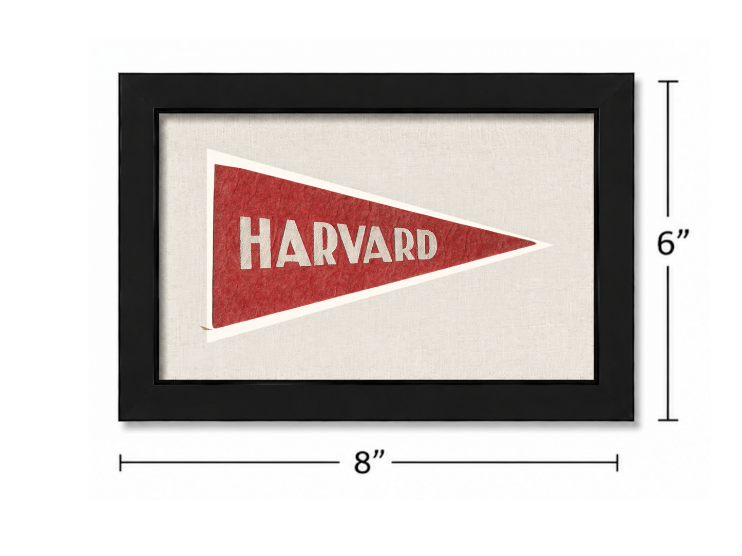 Vintage Harvard Pennant