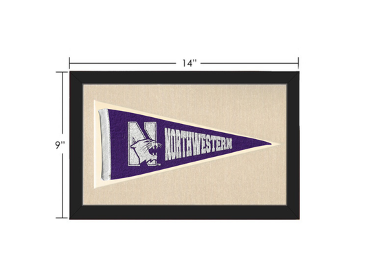 Vintage Northwestern University Pennant