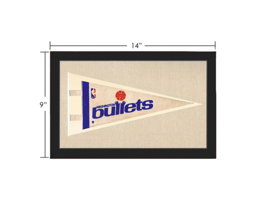 Vintage Washington Bullets Pennant