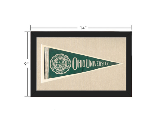 Vintage Ohio University Pennant