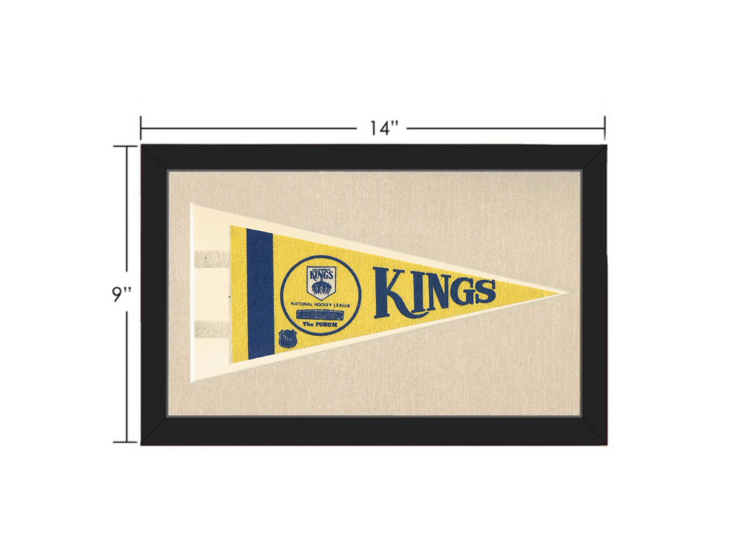 Vintage LA Kings Pennant