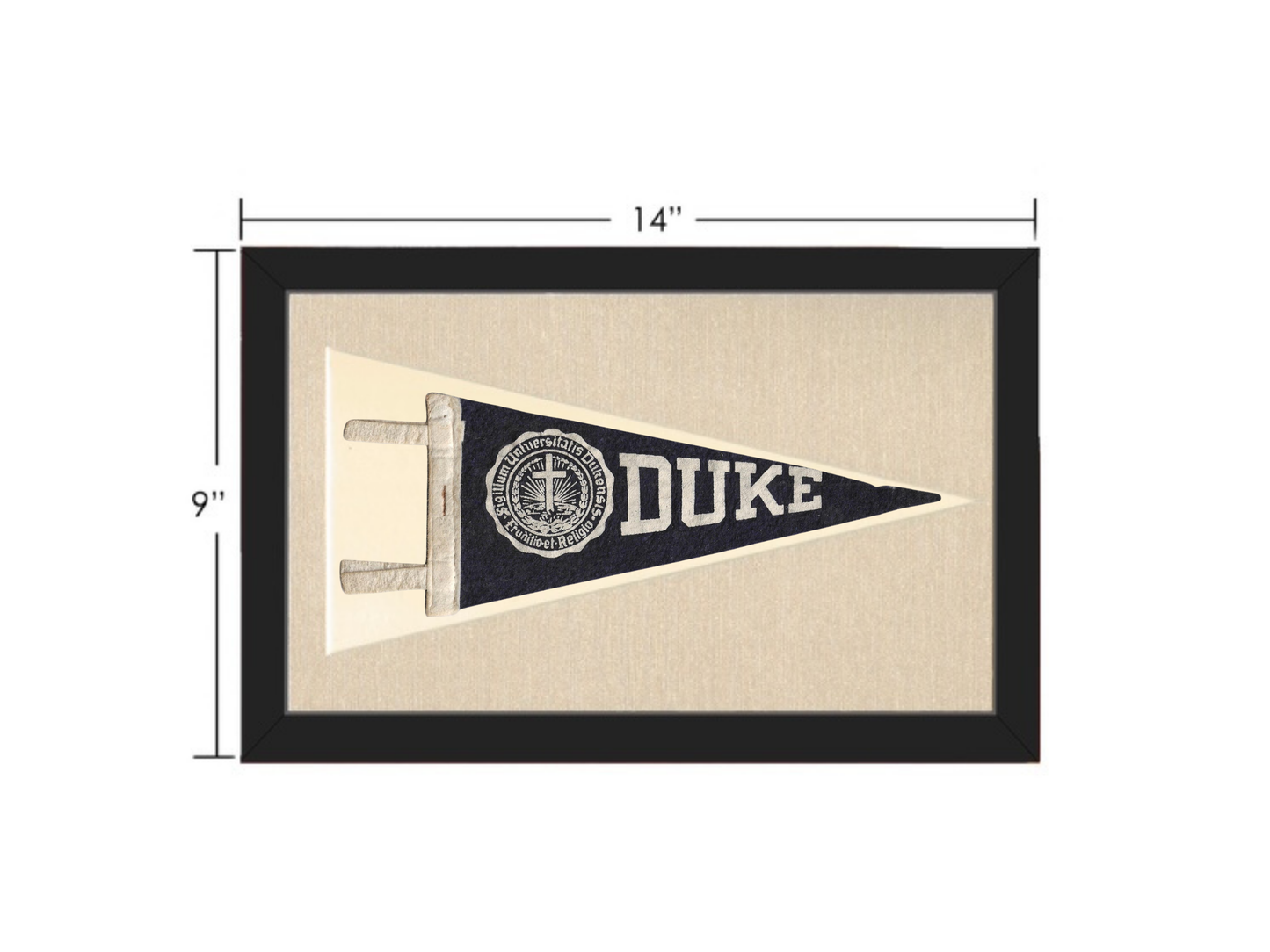 Vintage Duke University Pennant