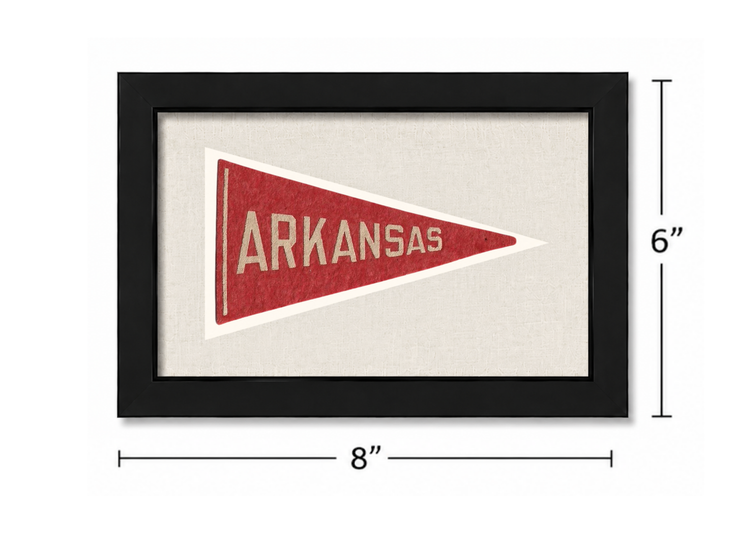 Vintage Arkansas Pennant