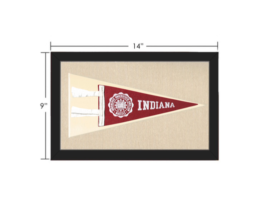 Vintage Indiana Pennant