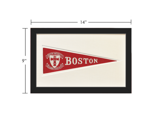 Vintage Boston University Hormel Pennant