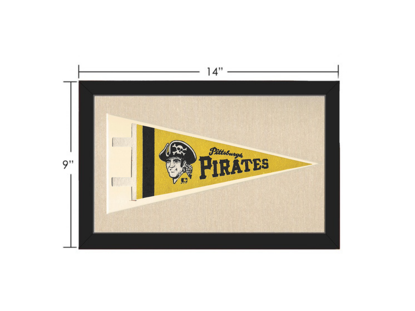 Vintage Pittsburgh Pirates Pennant