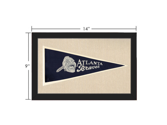 Vintage Braves Pennant