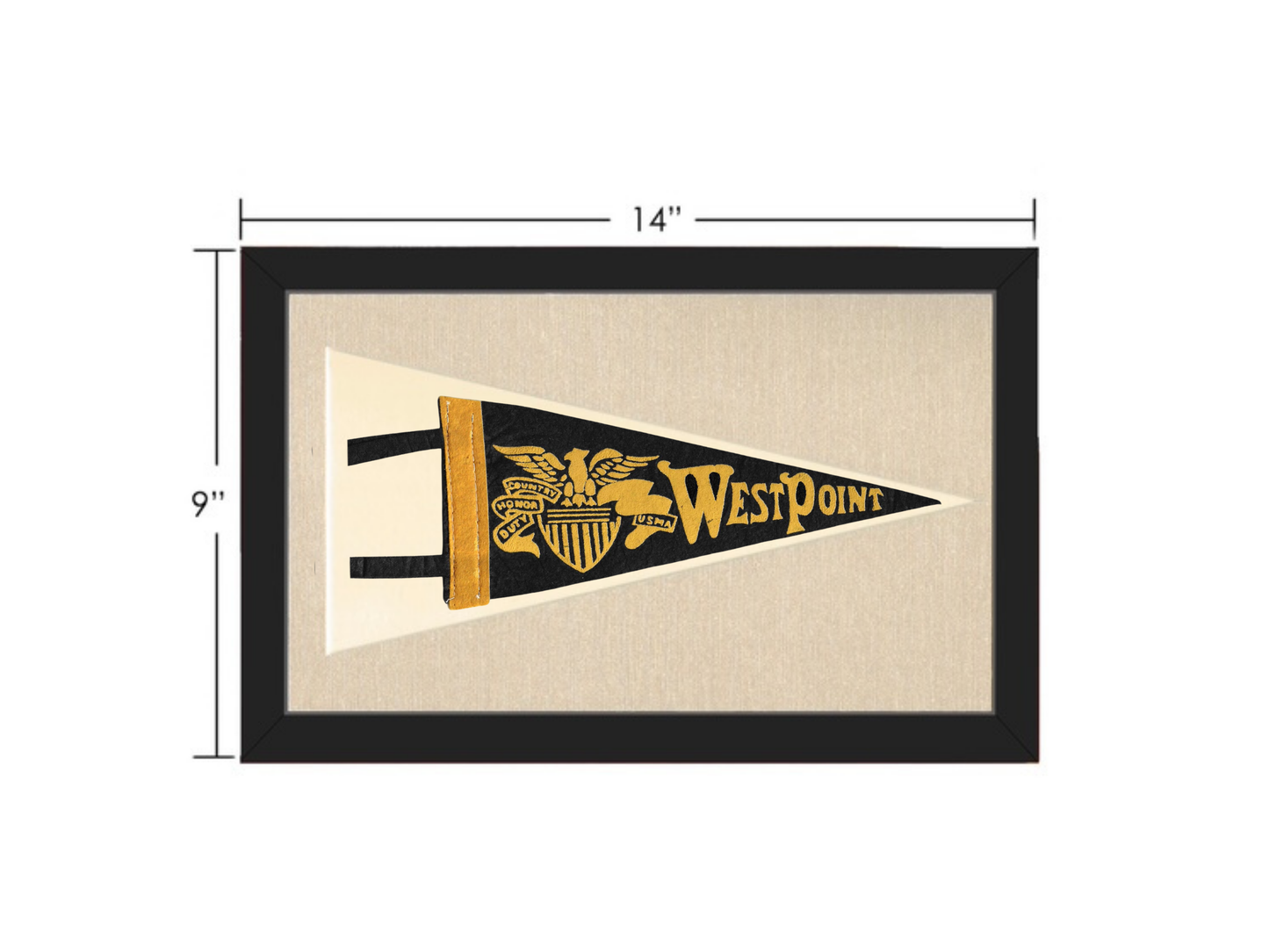Vintage Westpoint Army Pennant