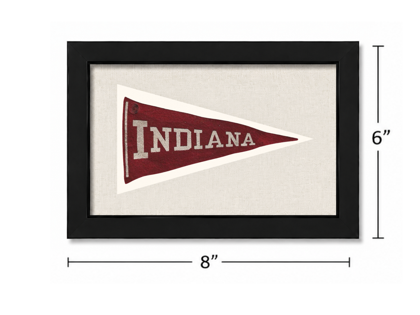 Vintage Indiana University Pennant