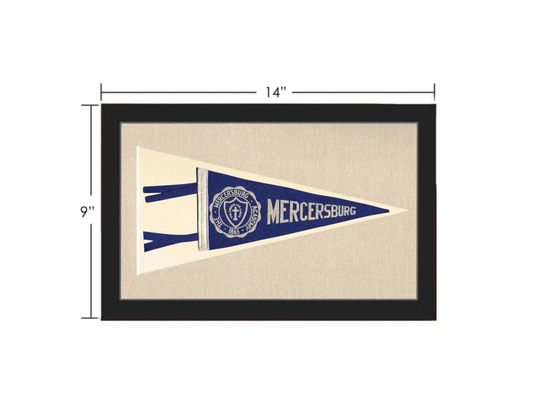 Vintage Mercersburg College Pennant