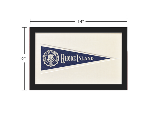Vintage University of Rhode Island Pennant