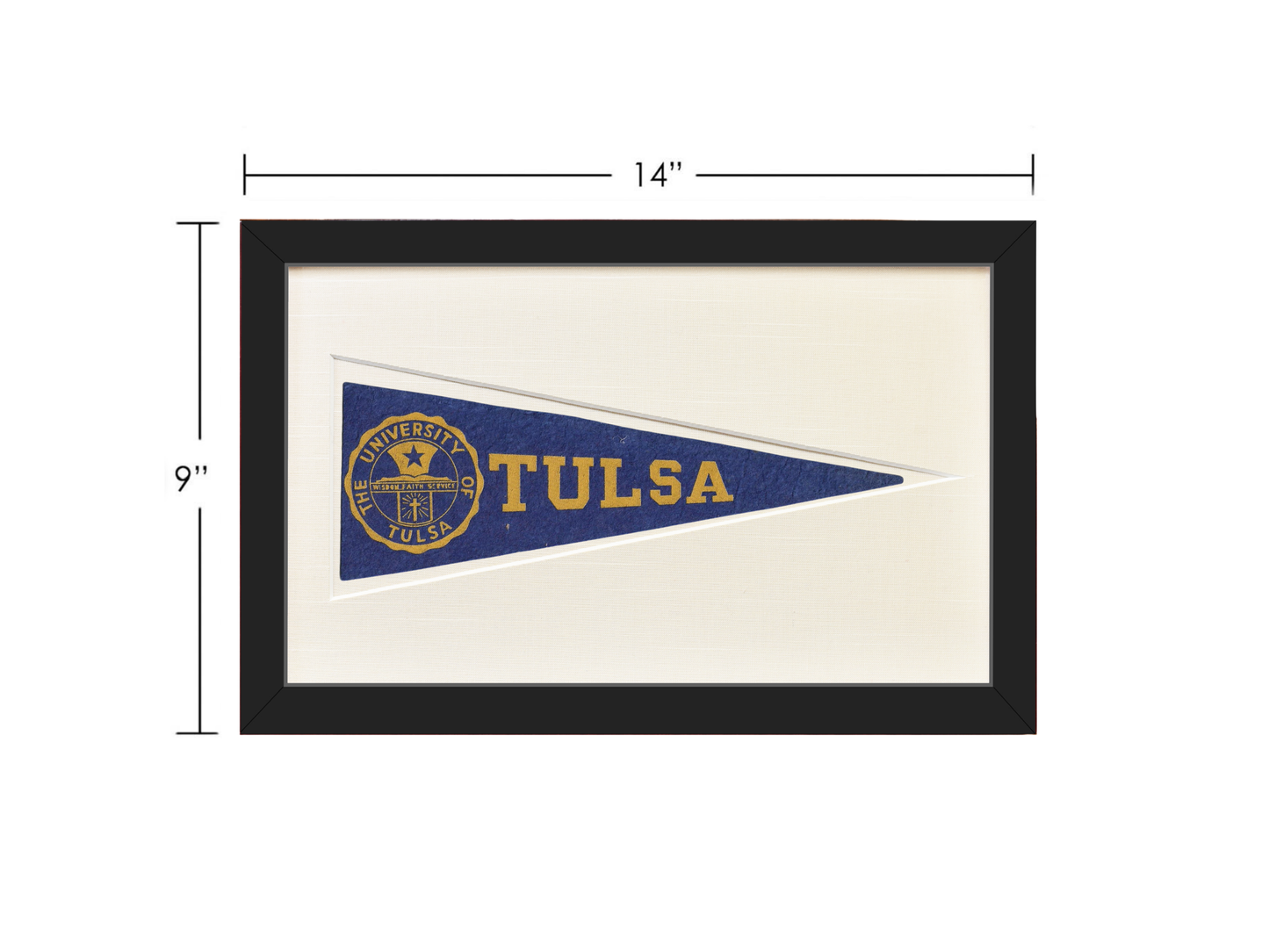 Vintage Tulsa Hormel Pennant