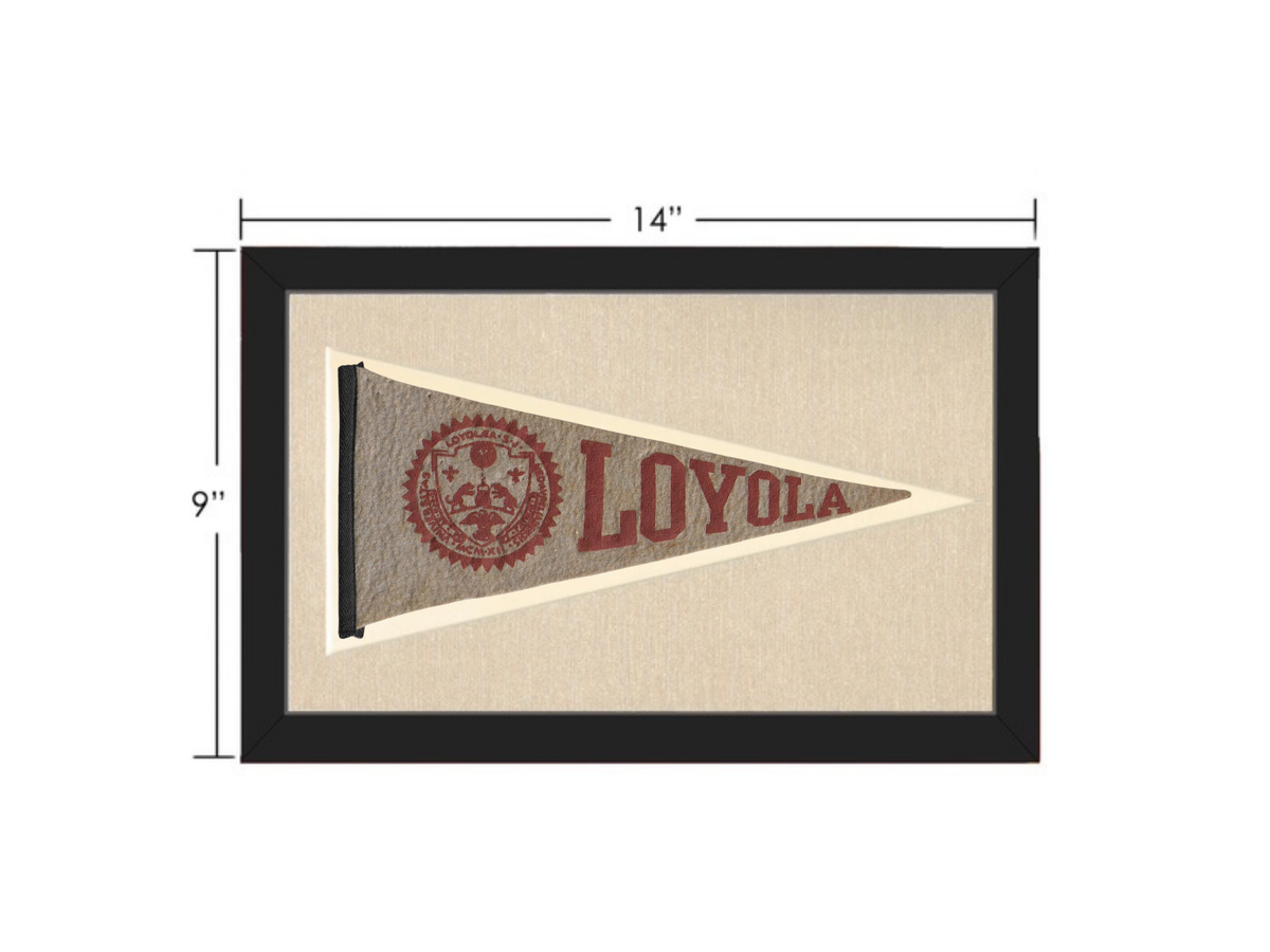 Vintage Loyola University Pennant