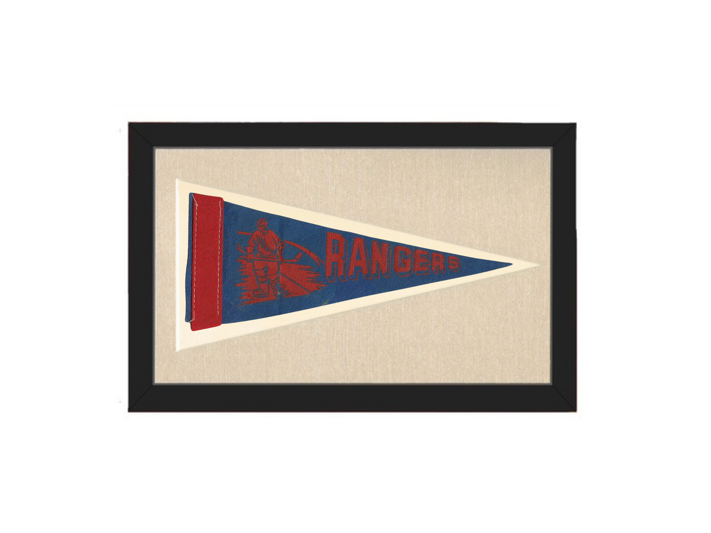 Vintage NY Rangers Pennant
