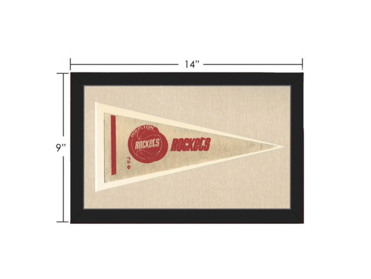 Vintage Houston Rockets Pennant