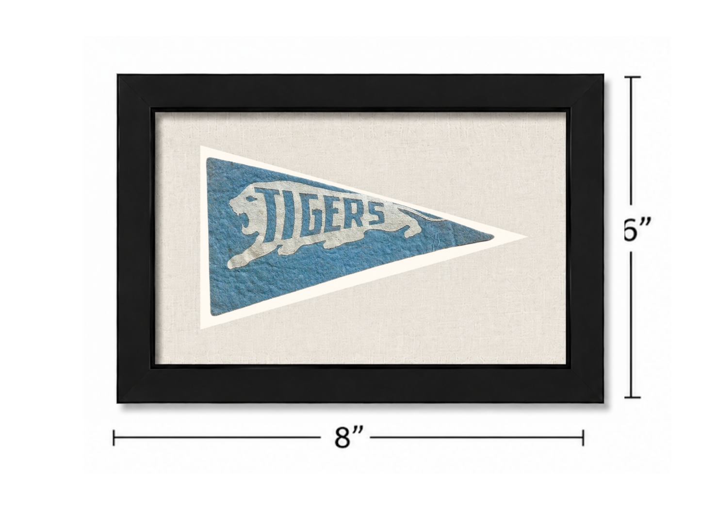 Vintage Detroit Tigers Pennant