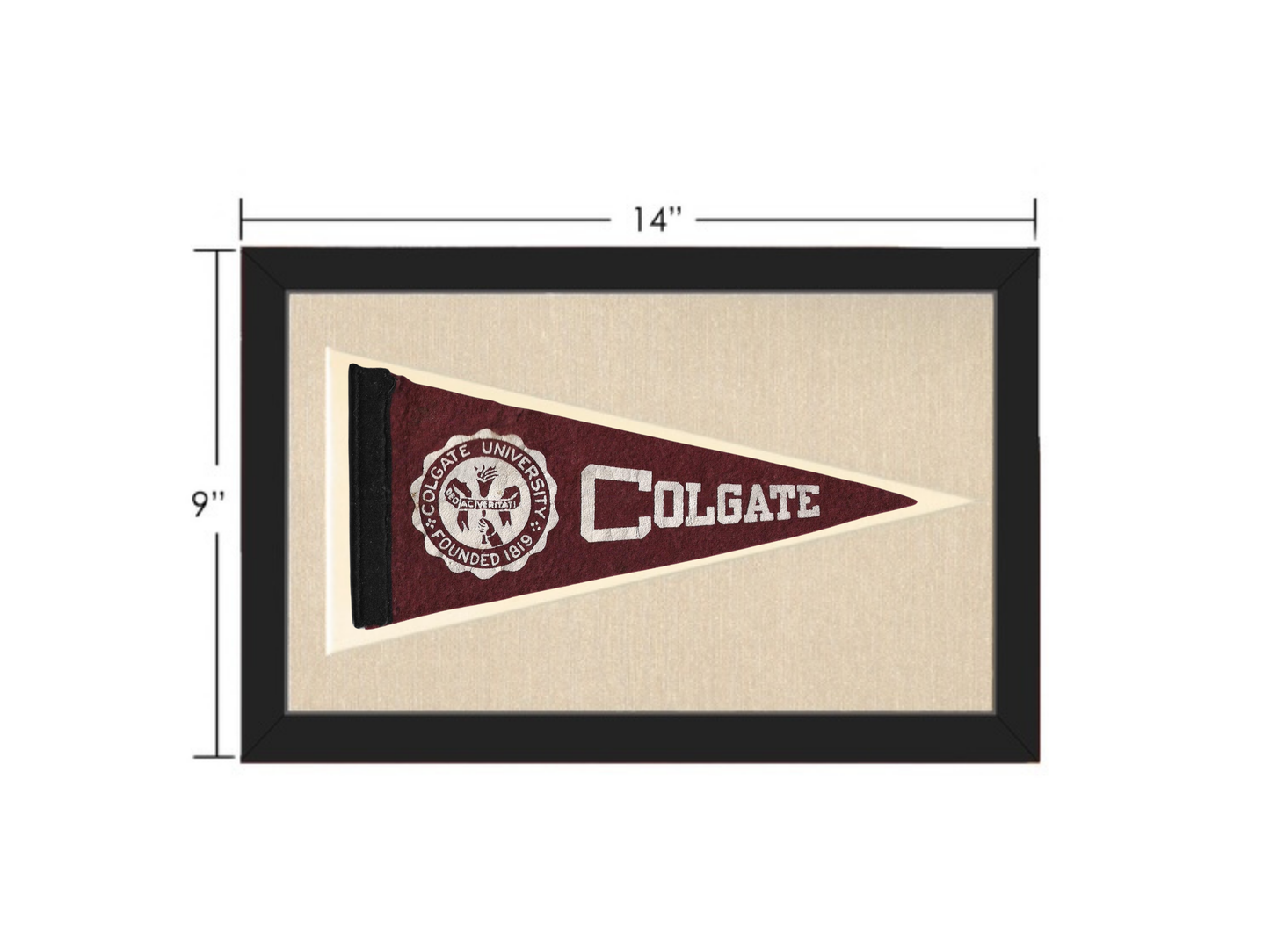 Vintage Colgate University Pennant