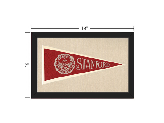 Vintage Stanford University Pennant