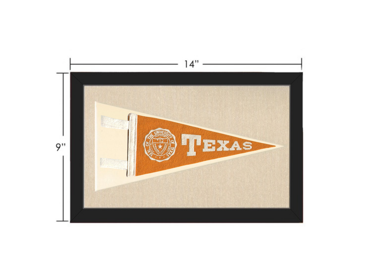 Vintage University of Texas Pennant