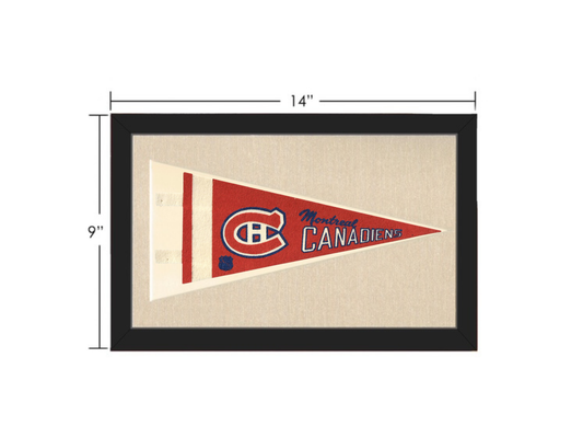 Vintage Montreal Canadiens Pennant