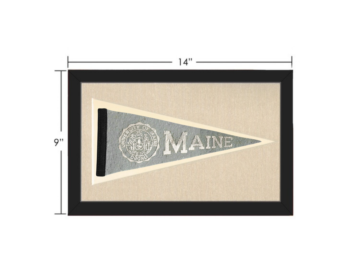 Vintage Maine Pennant