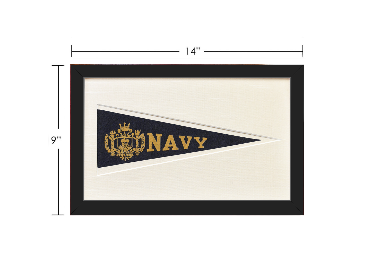 Vintage Navy Hormel Pennant