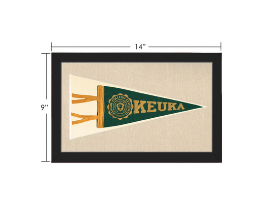 Vintage Keuka College Pennant