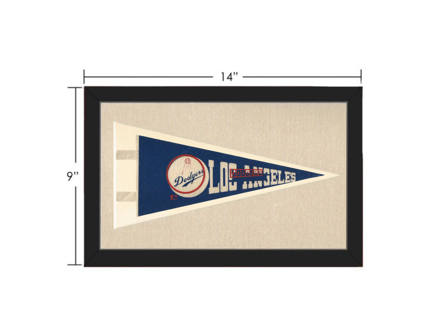 Vintage LA Dodgers Pennant