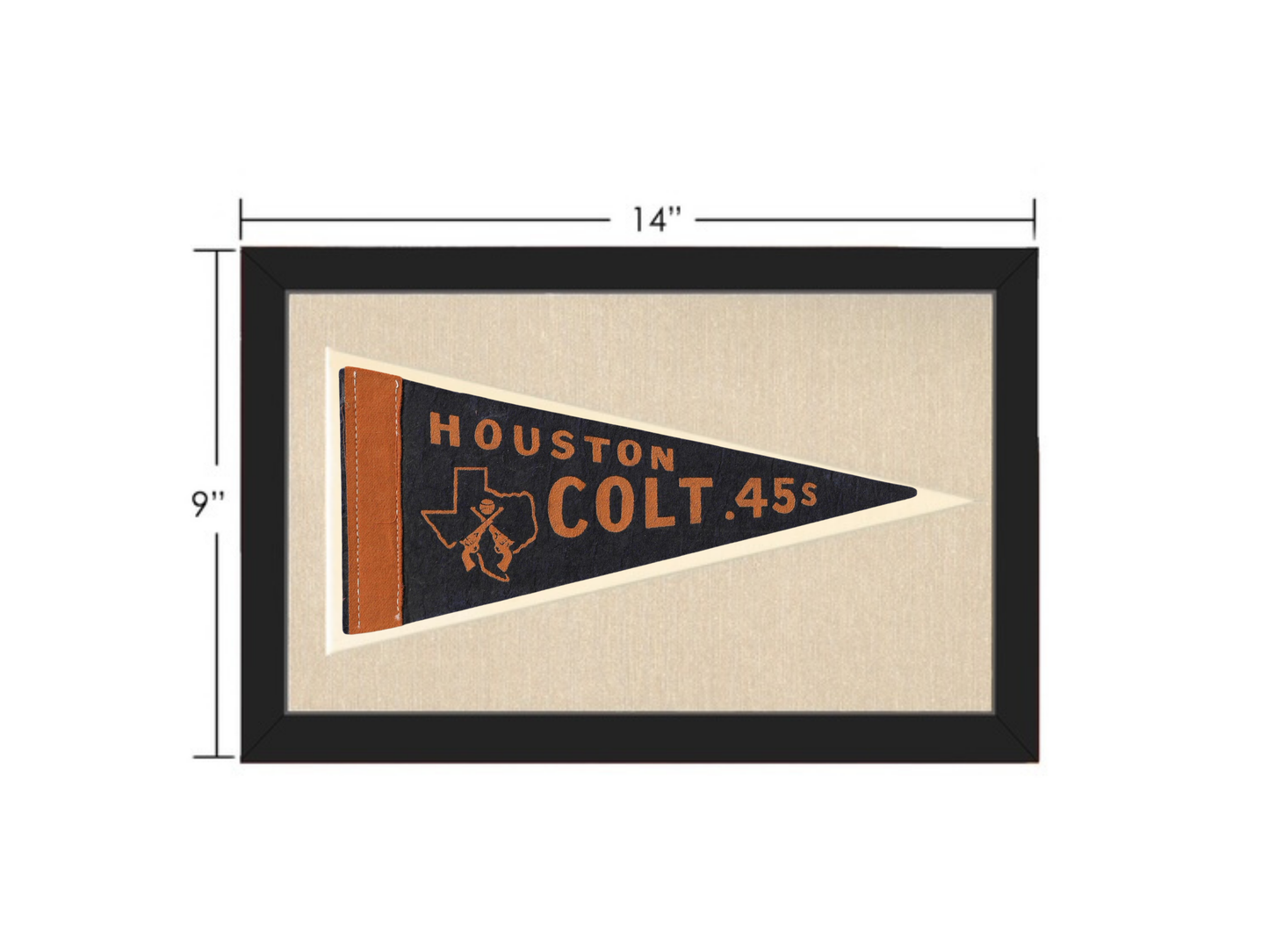 Vintage Houston Colt. 45's (Houston Astros) Pennant