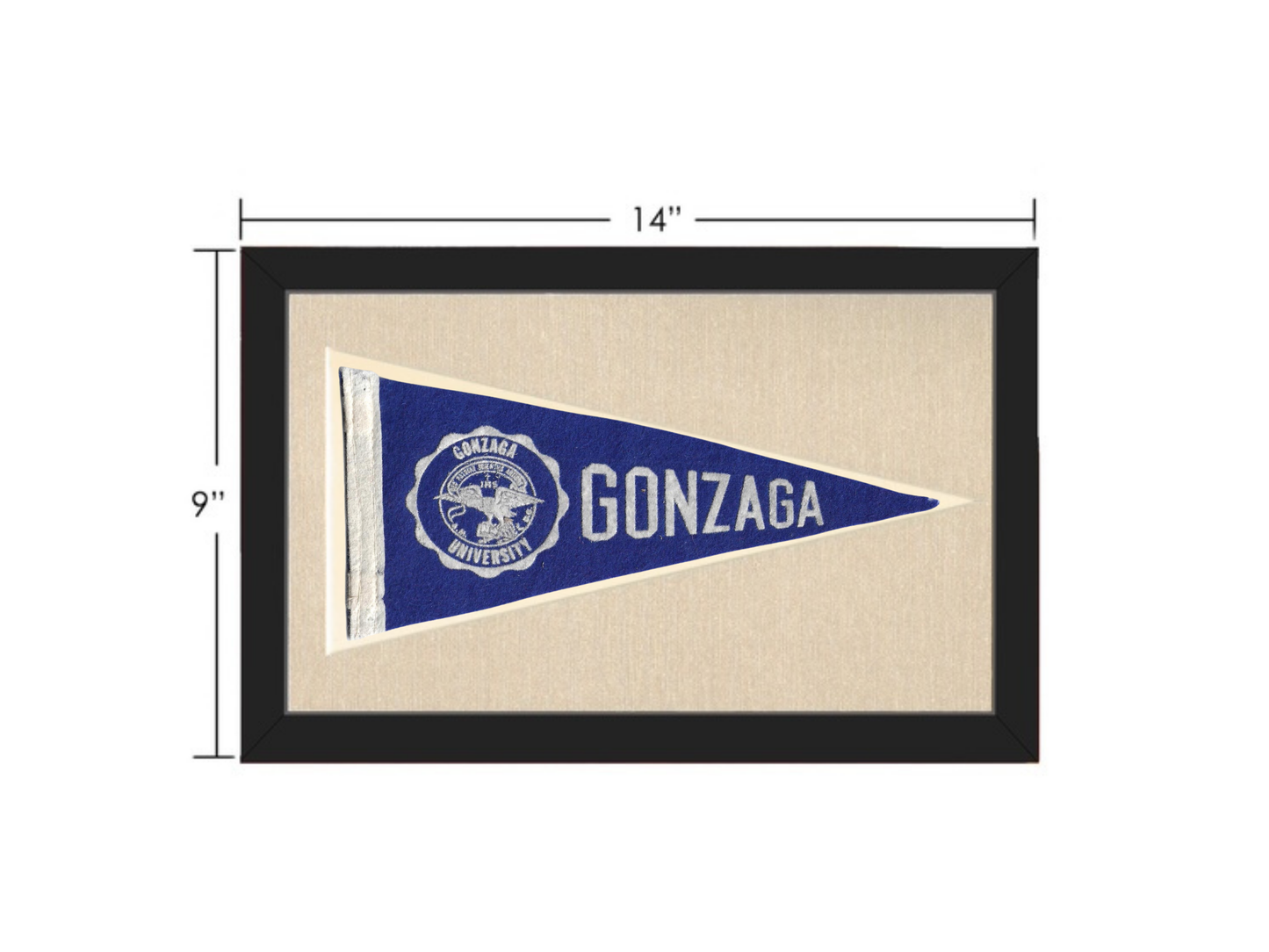 Vintage Gonzaga University Pennant