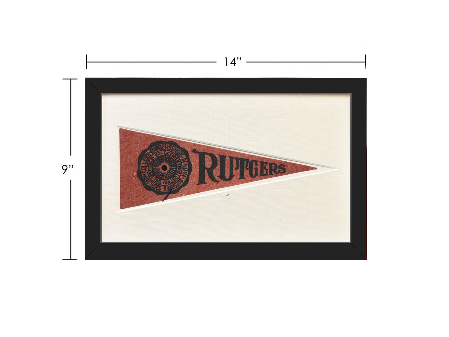 Vintage Rutger's Hormel Pennant