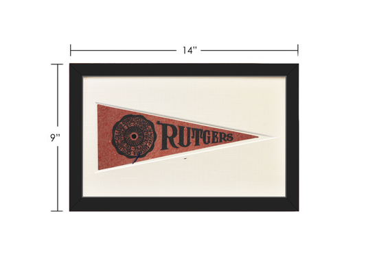 Vintage Rutger's Hormel Pennant