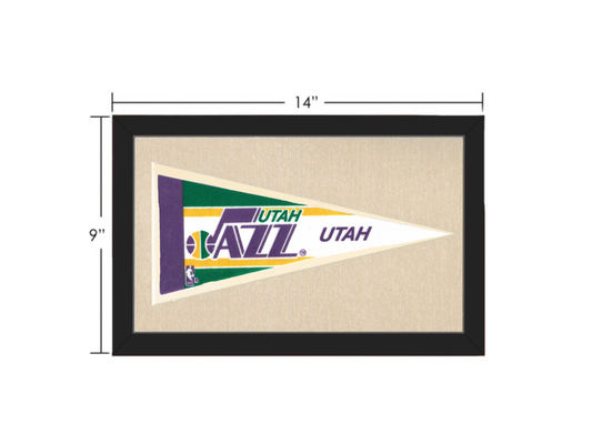 Vintage Utah Jazz Pennant