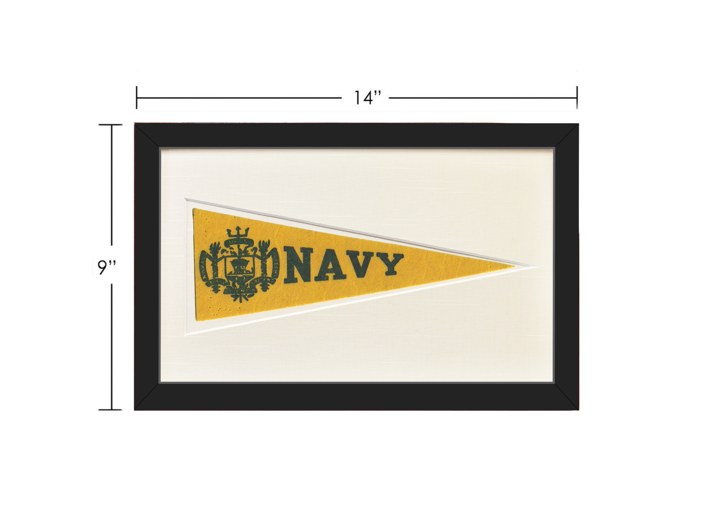Vintage Navy Hormel Pennant