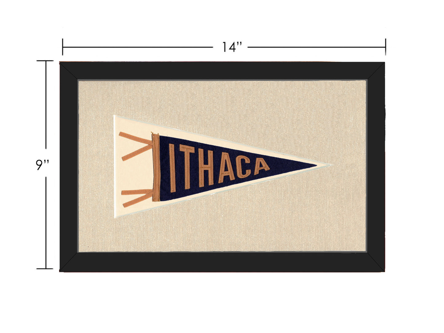 Handmade Ithaca Pennant