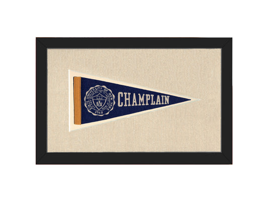 Vintage Champlain Pennant