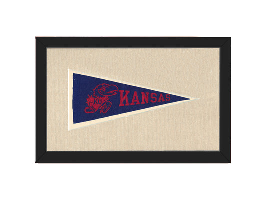 Vintage University of Kansas Pennant