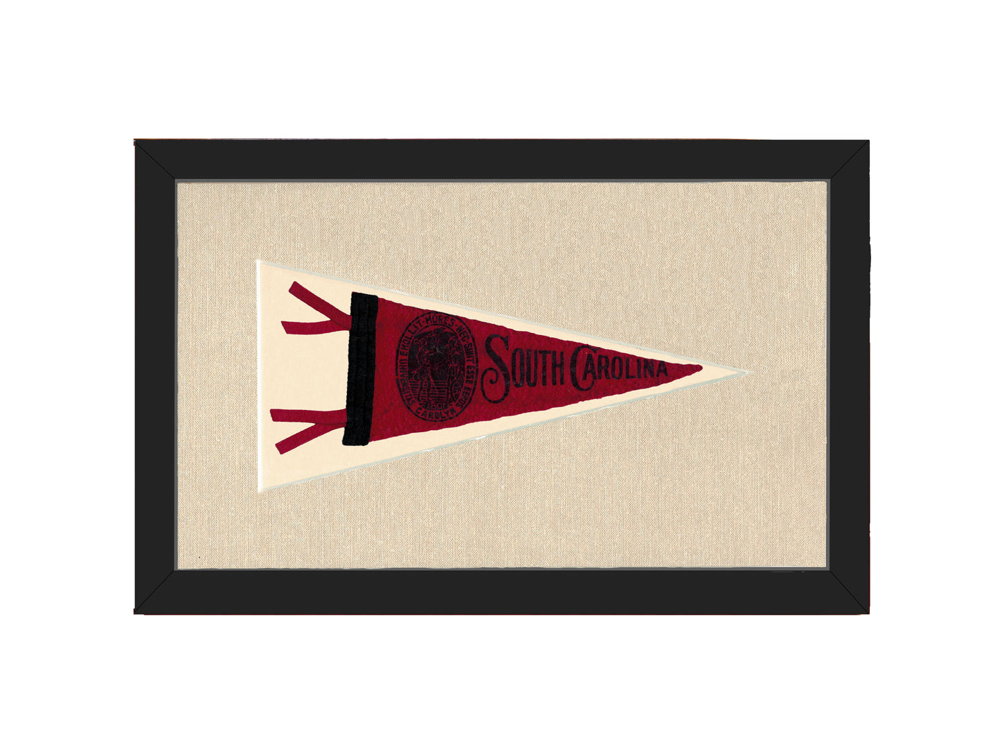 Vintage University of South Carolina Pennant