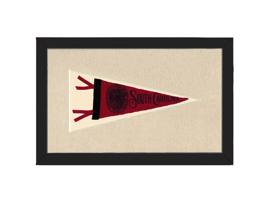 Vintage University of South Carolina Pennant