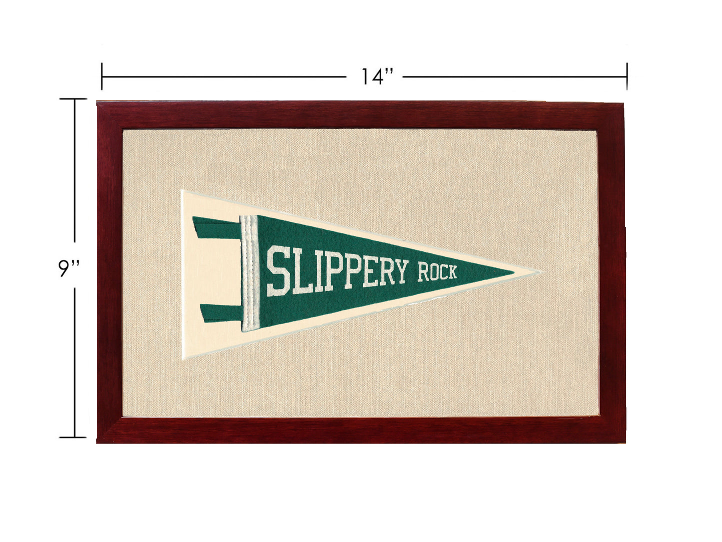 Vintage Slippery Rock University Pennant