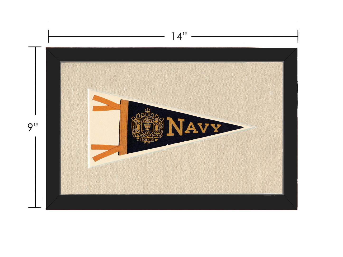 Vintage Navy Pennant
