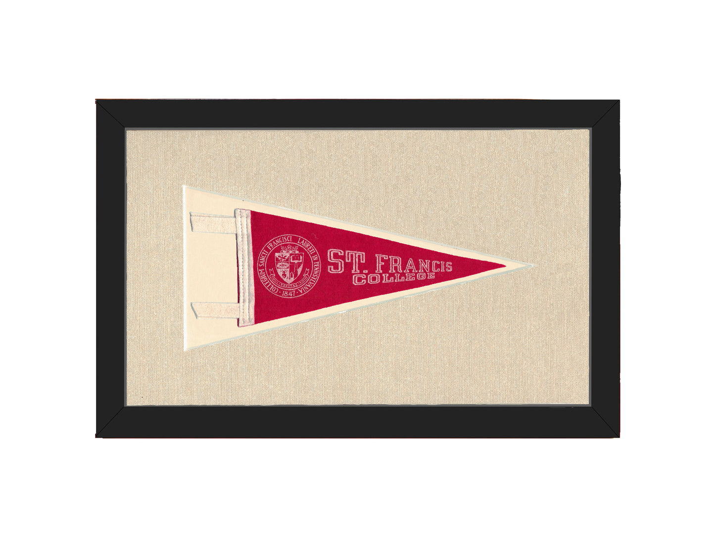 Vintage St Francis College Pennant