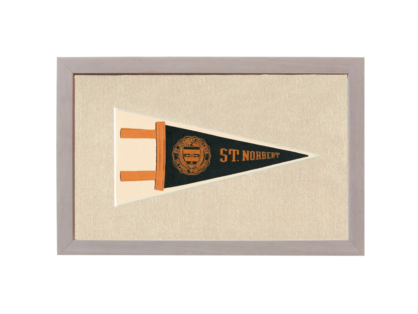Vintage St Norbert College Pennant