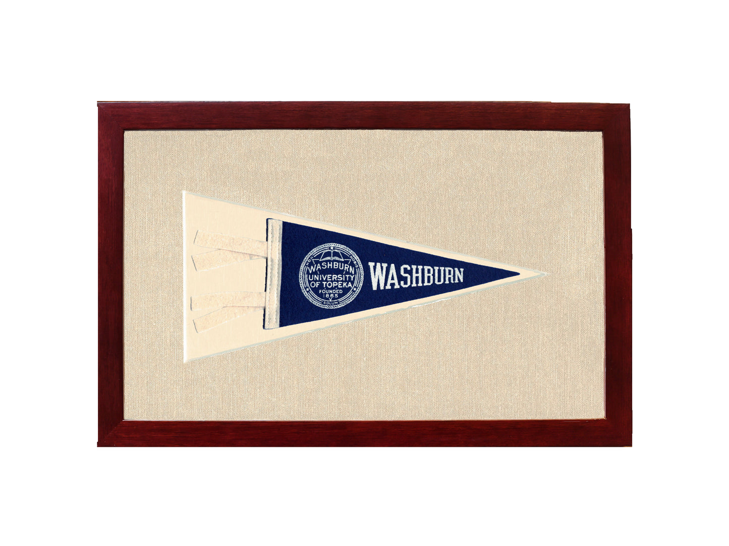 Vintage Washburn University Pennant