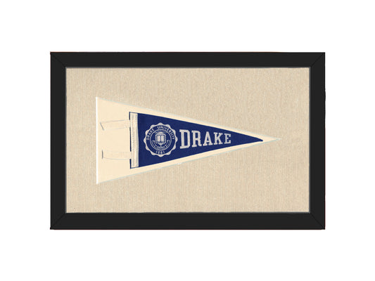 Vintage Drake University Pennant