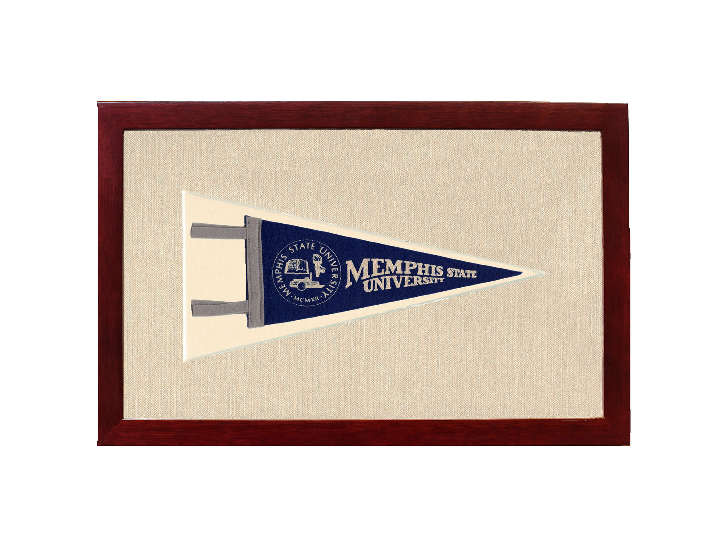 Vintage Memphis State University Pennant