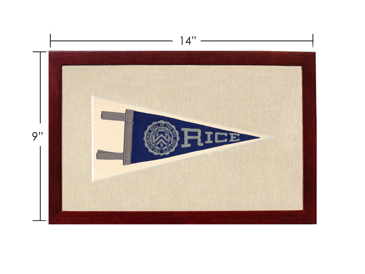 Vintage Rice Pennant